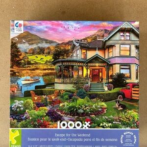 Ceaco 1000 piece puzzle “Escape for the weekend “